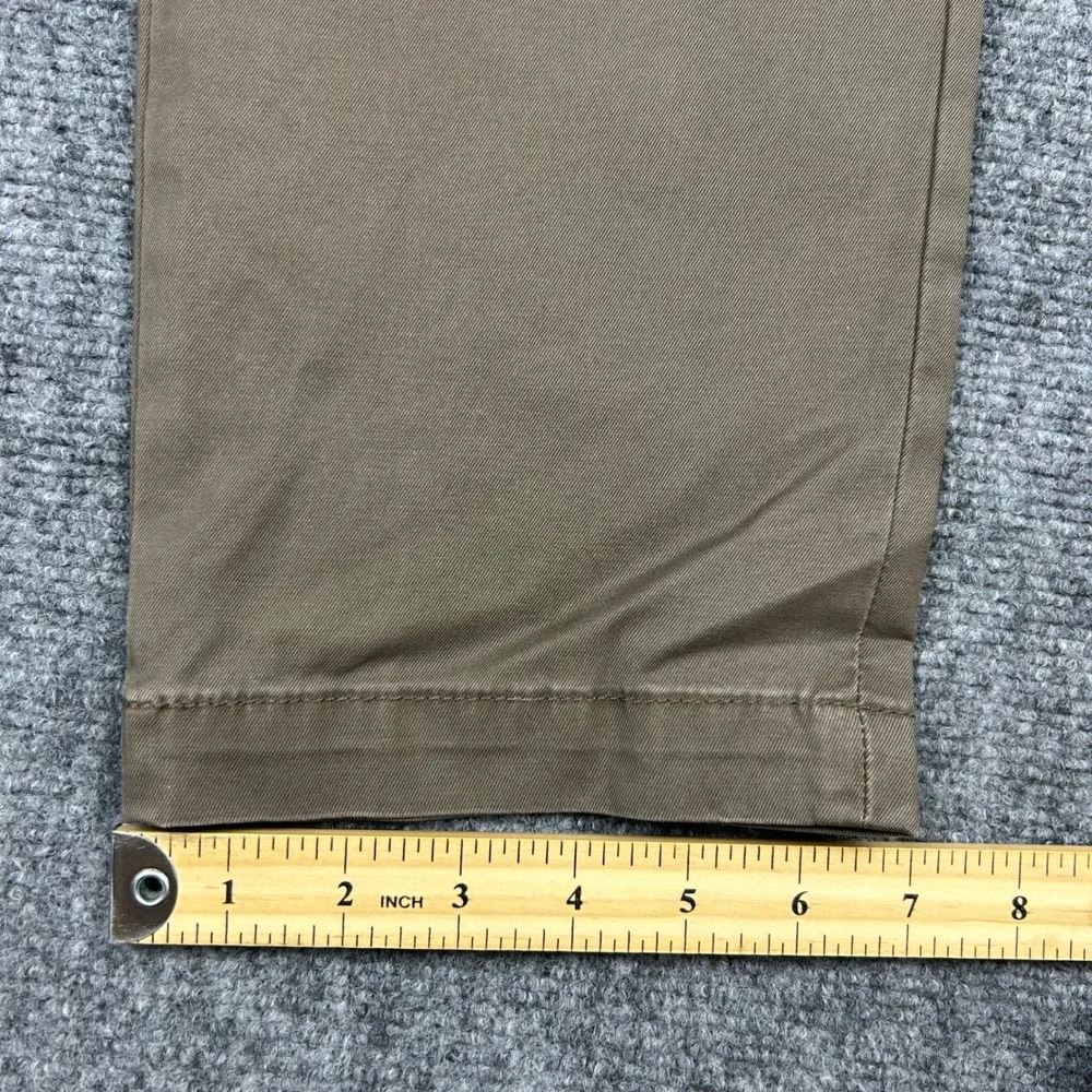 Banana Republic Chino Pants Mens 32x30 Brown Lived-In Athletic Tapered Cotton